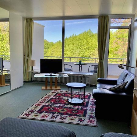 Appartement An Der Helenenquelle Bad Pyrmont Exteriör bild