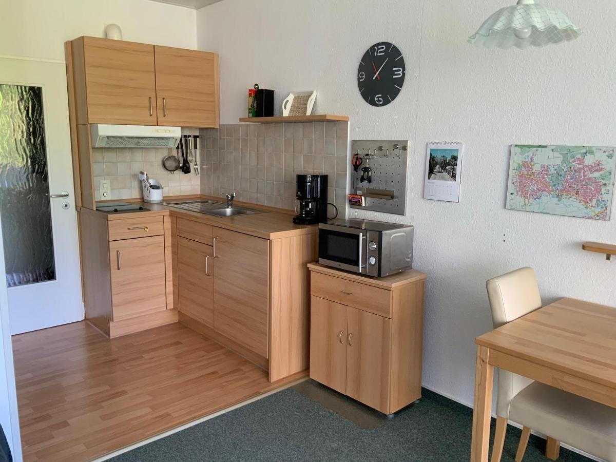 Appartement An Der Helenenquelle Bad Pyrmont Exteriör bild