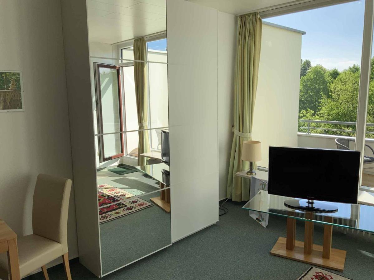 Appartement An Der Helenenquelle Bad Pyrmont Exteriör bild